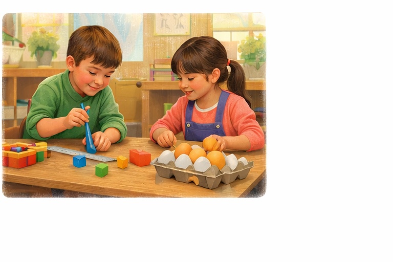 Children connecting mathematics with everyday situations