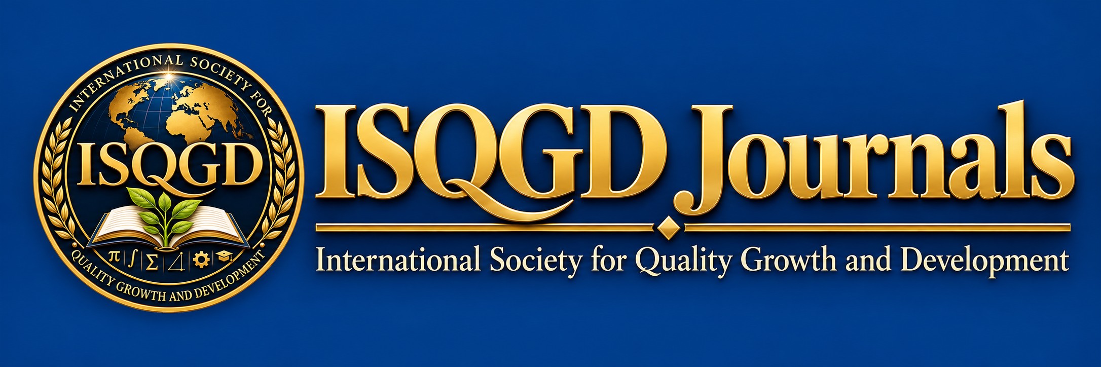 ISQGD Journals logo — International Society for Quality Growth and Development